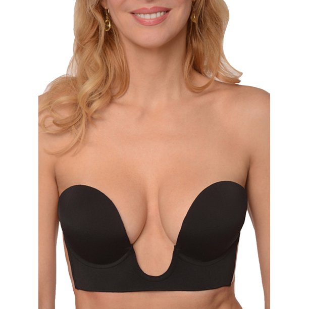 Invisible Bra Backless Strapless Bra Reusable Sticky Deep Plunge