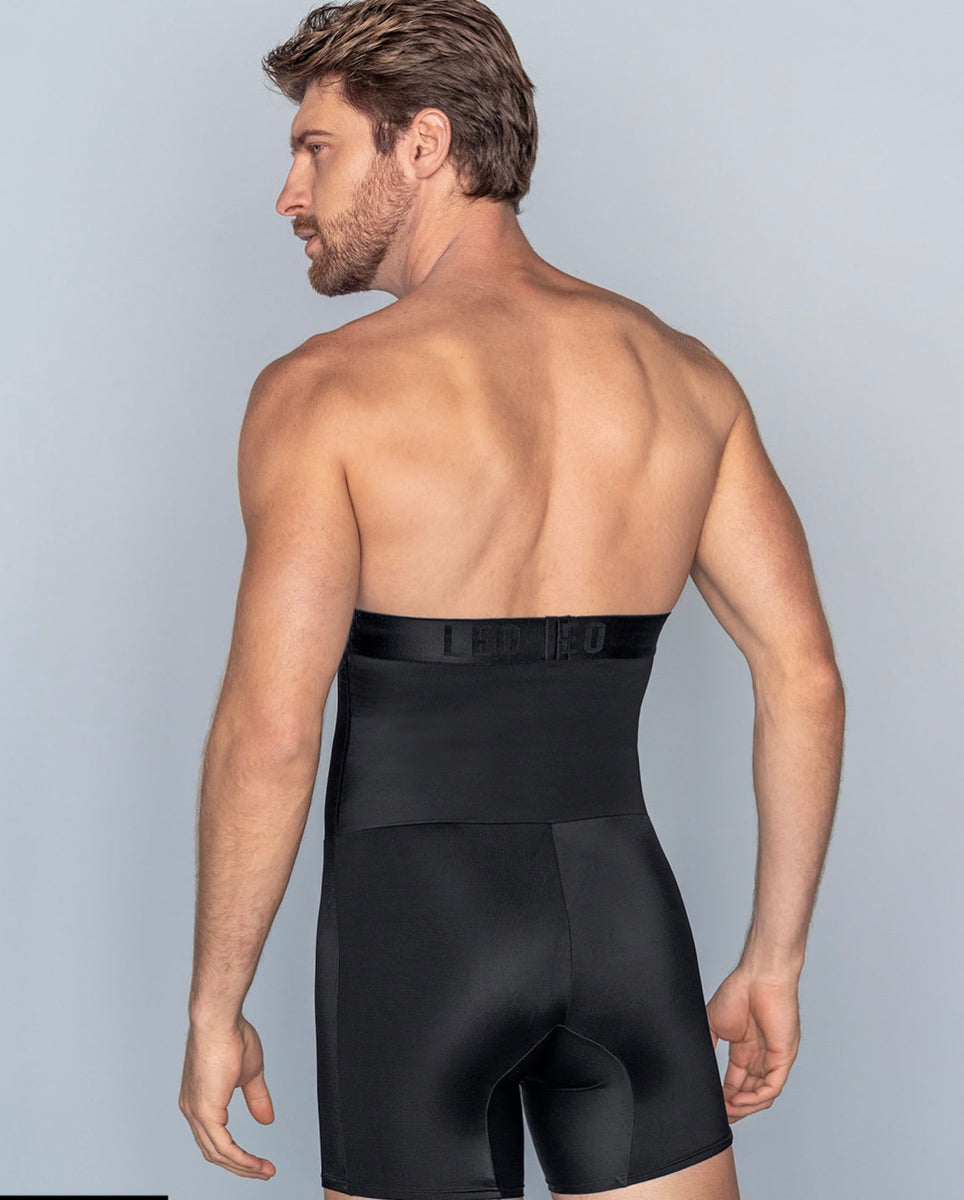 Leo Slimming Mens Underwear Girdle Compression - Body Shaper Shorts for Men  Black : : Clothing, Shoes & Accessories