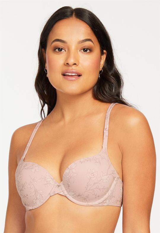 Montelle Wirefree T-Shirt Bra in Sand - Busted Bra Shop