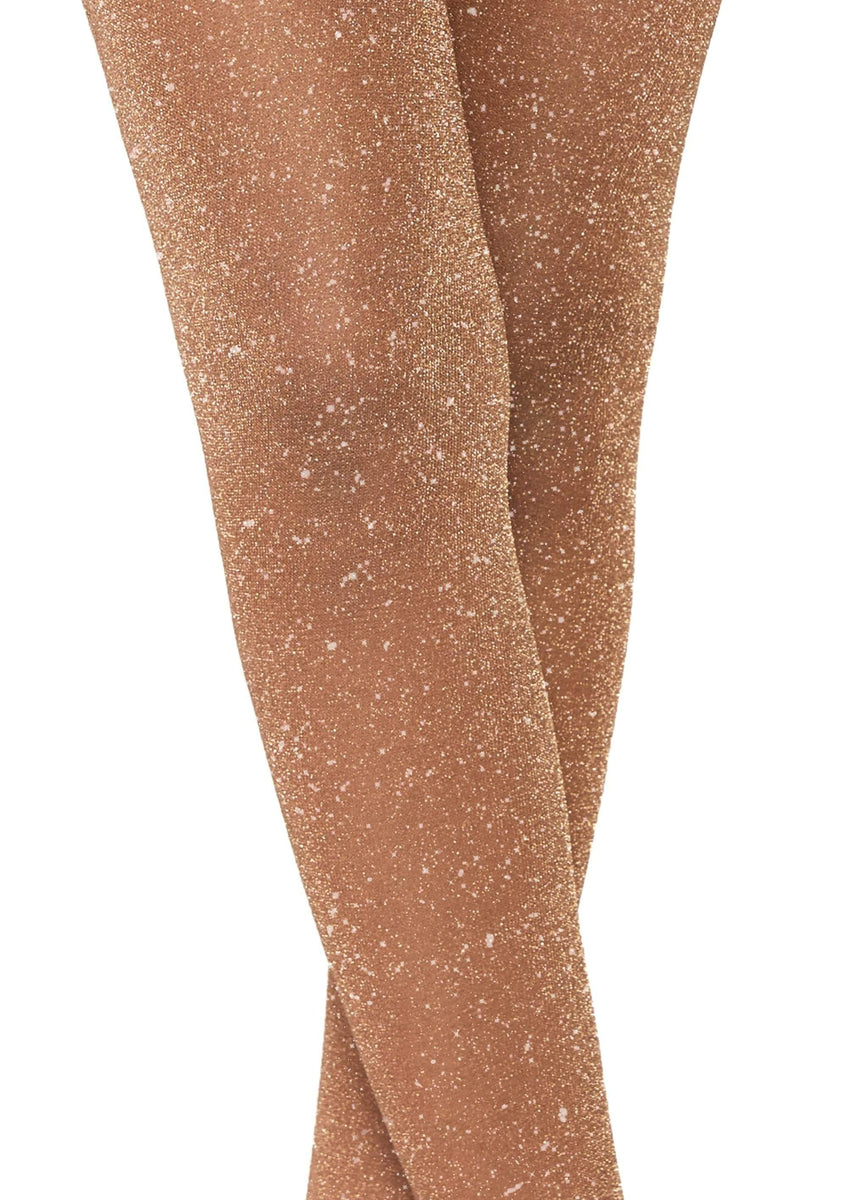 SKIMS Shimmer Leggings Cocoa Shiny Sparkly Glittery Shimmery Brown Tights XL  - $35 New With Tags - From Shop