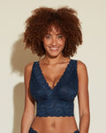 Cosabella lace full busted plunging bralette
