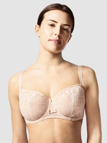 Chantelle Graphic Support Lace Full Coverage Unlined Bra, Up to G