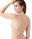 Low back strapless bridal bra