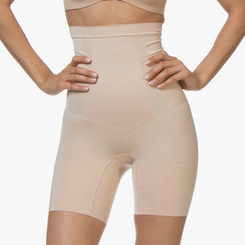 Short Girdle with Lady Sleeves  Girdle with Invisible Closure – Fantasy  Lingerie NYC