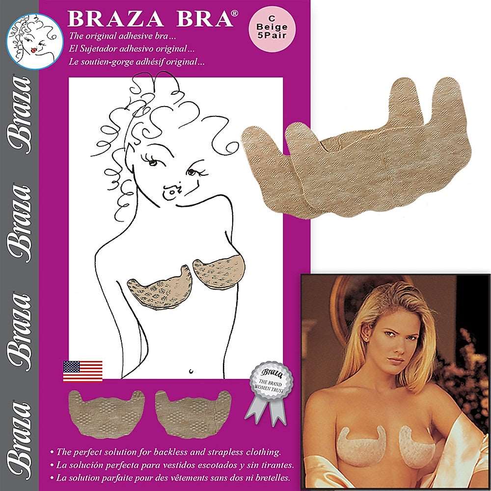 Braza Reveal - Self Adhesive Disposable Backless Strapless Bra