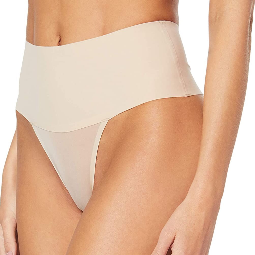 SS0815 Spanx Everyday Shaping Panties Thong - SS0815 Soft Nude