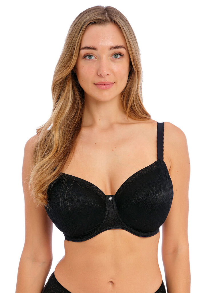 FANTASIE FUSION FULL CUP SIDE SUPPORT BRA - BLACKBERRY – Tops