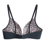 Underwire plunge push up bra. Graduated built-in push up pads for natural looking enhancement.