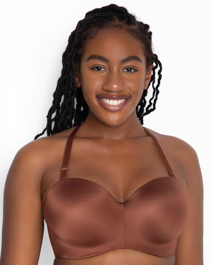 Nude Clear Back Smoothing Strapless Bra
