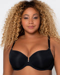 CURVY COUTURE 1274 TULIP SMOOTH T-SHIRT PUSH-UP BRA