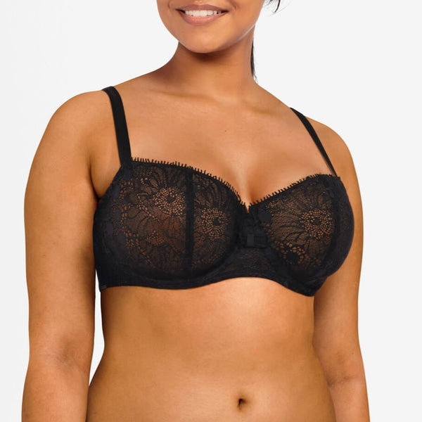 Passionata by Chantelle Cheeky Demi Bra (4051) 32D/Black: Buy Online at  Best Price in UAE 