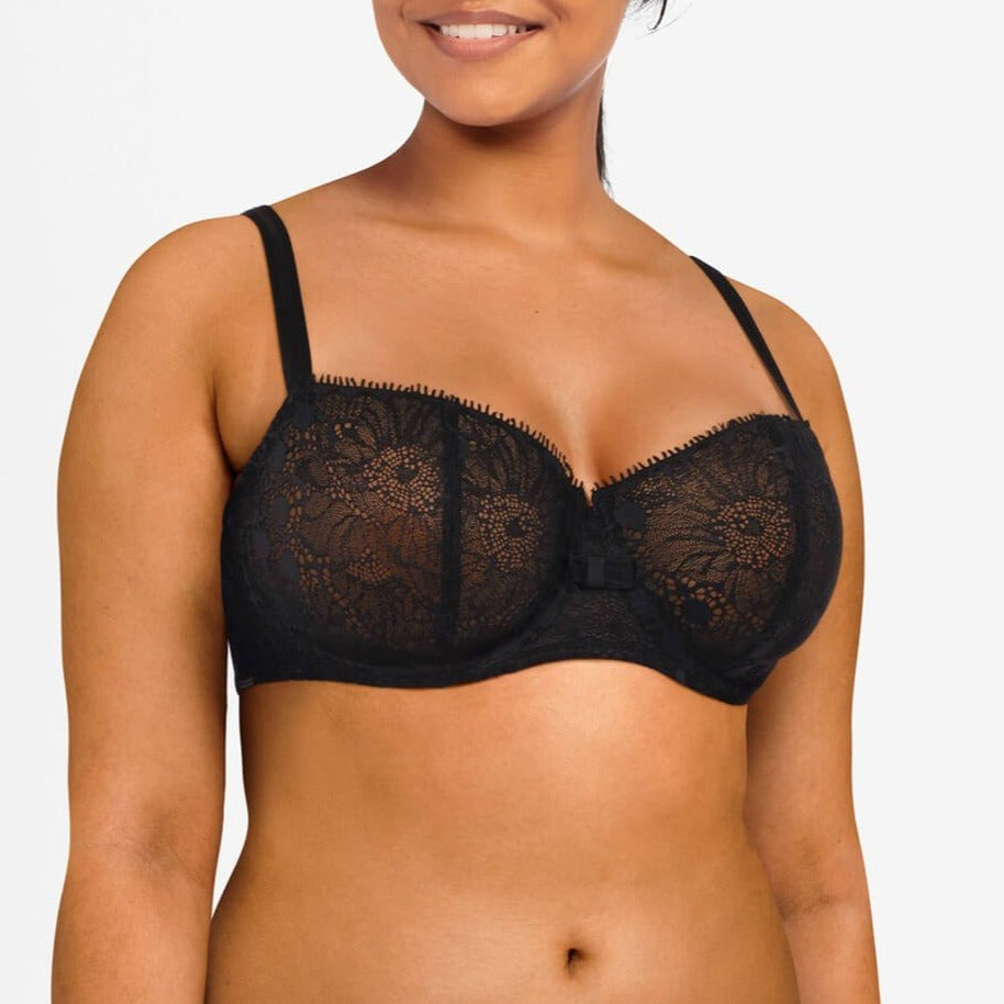 CHANTELLE DAY TO NIGHT SMOOTH CUSTOM FIT T-SHIRT BRA - BLACK – Tops &  Bottoms