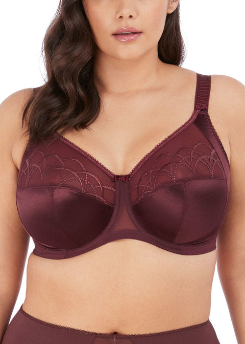 Elomi Women's Cate Embroidered Full Cup Banded Underwire Bra (4030) :  : Clothing, Shoes & Accessories