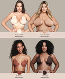 The Game Changer Adhesive Lift Bra- Nood adhesive shape tape comes in 4 skintones, and lifts and supports fuller breasts - up to H cup