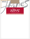 HANES ALIVE FULL SUPPORT CONTROL TOP REINFORCED TOE #810 - Bra Tenders NYC