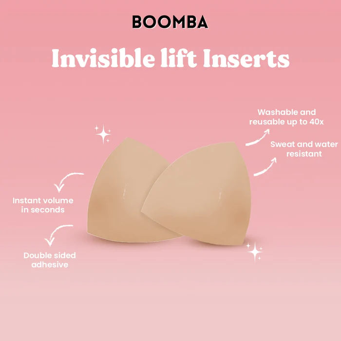 BOOMBA  Patented Adhesive Inserts on Instagram: Instant lift and