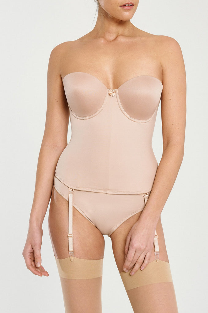 Va Bien - The Seamless Low Back Bustier smooths, lifts, and