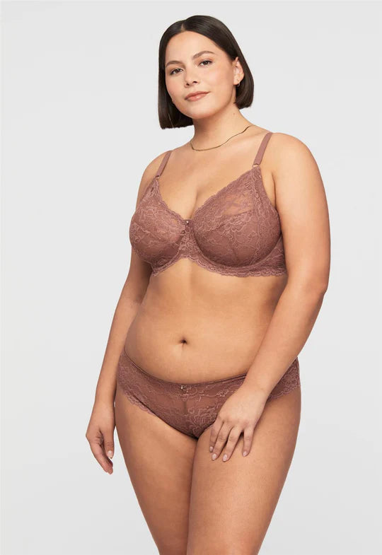 Cup-Sized Lace Bralette – Montelle Intimates