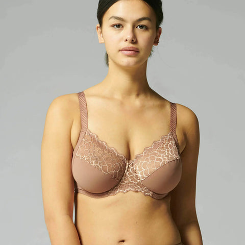 Simone Perele womens Full_coverage bras, White, 32D US at  Women's  Clothing store