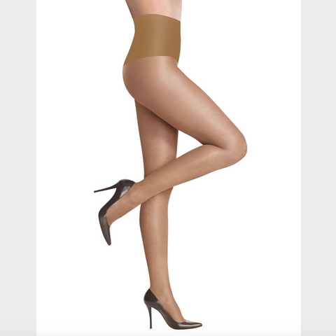 In Control Tummy & Thigh Sheer Shaping Pantyhose with Reinforced Toe - 4757