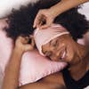 KITSCH Satin Pillow Eye Mask - Blush - Bra Tenders NYC