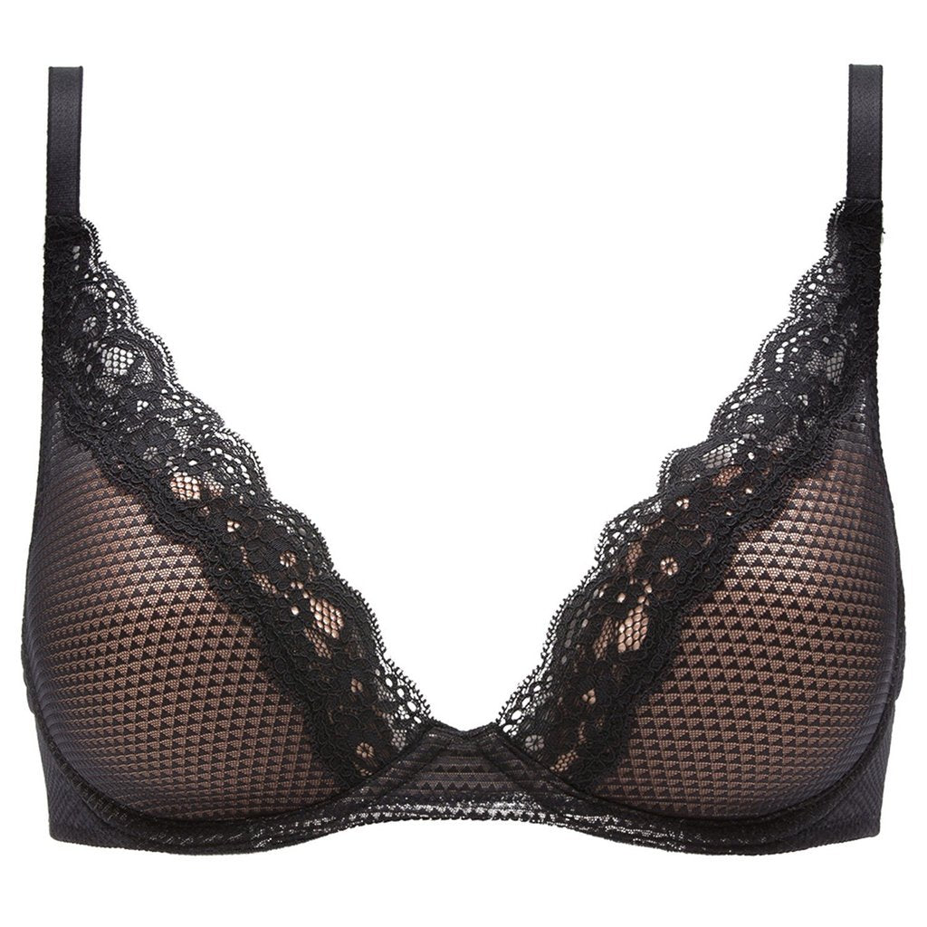 Passionata by Chantelle Brooklyn Lace Plunge T-Shirt Bra in