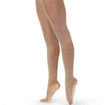 CAPEZIO 3000 PERFORMANCE WEIGHT FISHNET TIGHTS WITH PADDED FOOT