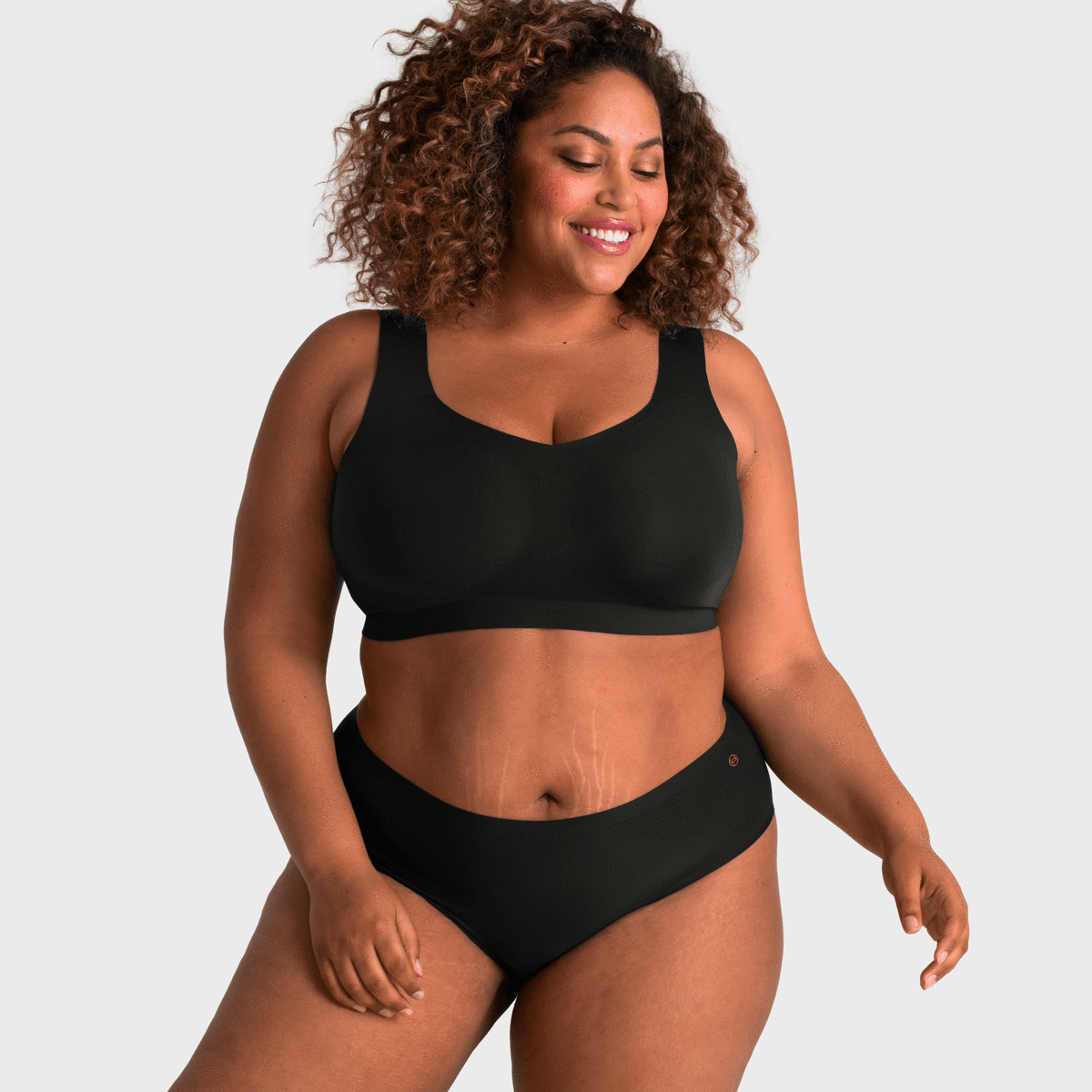 Firm Compression Cami In Black, BB Lingerie