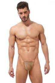 Hibue for Men Strapless Thong (M/L, Nude)