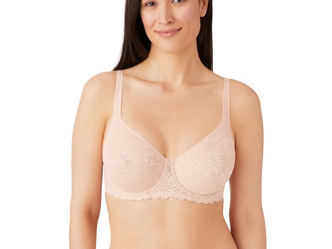 Wacoal Womens Embrace Lace Wire Free Soft-Cup Bralette : :  Clothing, Shoes & Accessories