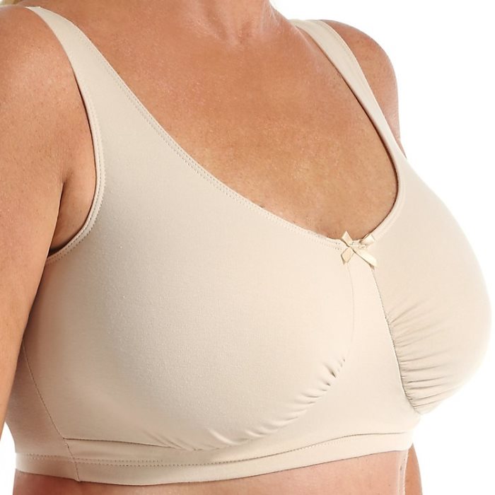  - - WHITE Cotton Rich Cool Comfort Smoothing Full Cup Bra