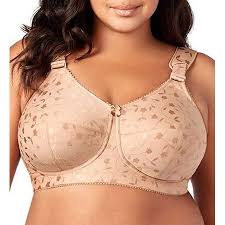 Elila Sidney Jacquard wire free bra 1305 36L Purple Size L - $40