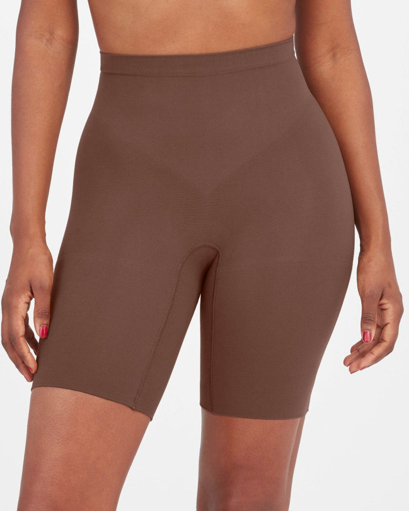 Spanx EVERYDAY SHAPING THONG - Thong - chestnut brown/brown 